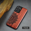 适用于三星 Galaxy S21 Ultra 手机壳 Boogic 原木手机壳 S21 S21+ 木质手机壳 适用于三星 S21 Ultra
