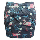 Pororo ecological diapers for baby girl boy Cloth diapers bamboo charcoal washable reusable diapers waterproof double leg gusset