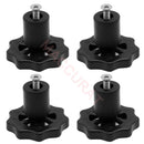 3d Printer High Temperature Blcak Silicone Solid Spacer Hot Bed Leveling Column  Short for CR-10/ CR10S Ender-3 Pro MK3