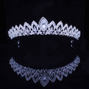 8 Designs Crystal Wedding Bridal Tiara Crown For Women Prom Head Diadem Hair Ornaments Wedding Bride hair Jewelry accessories