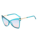 Sexy Women's Cat Eye Sunglasses Metal 2020 Fashion shades Luxury Oversized Sunglasses Female Lady Triangle Eyewear Accessories