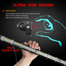 CO LIGHT Super Slim 12V 24V Off Road LED Bar Spot Flood Combo LED Light Bar/Work Light 30000LM for Truck Boat 4x4 SUV Car Barra