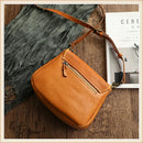 Johnature Retro Genuine Leather Women Summer Small Bag 2026 New Simple Leisure Nature Cowhide Female Shoulder & Crossbody Bags