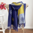 New 2022 Luxury Cashmere Scarf Winter Women Pashmina Shawls Warm Blanket Wraps Female Foulard Bandana Brand Thick Scarves Hijab