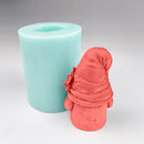 DW0227 PRZY 模具 有机硅 婚礼生日蜡烛模具 3D 魔术师戴帽老人皂模粘土树脂模具