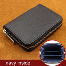 New Arrivals Monogrammed Initial Letters Genuine Saffiano Leather Wallet Zipper Luxury Men Women Short Purse Bifold t Coin Purse