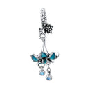 Bamoer 925 Silver Charm Collection 925 Sterling Silver Dazzling CZ Beads fit Bracelets & Bangles Fine Jewelry BSC039