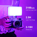 Ulanzi VL120 RGB 柔光罩补光灯 2500-9000K CRI 95+ 3100mAh 摄影灯 摄像灯 手机补光灯