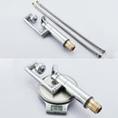 ELLEN Multifunction Bathroom Sink Faucet Hot Cold Water Mixer Crane Antique Bronze Deck Mounted Universal Water Taps EL1326