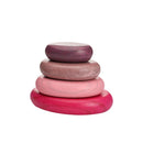 Baby Wooden Building Block BPA Free Montessori Educational Toy Rainbow Stacked Stone Balanced Stacking Toys Children Gifts