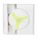 PC Water Cooling Flow Meter 3 Impeller G1/4 Thread Acrylic Flowmeter Indicator for Computer Water Cooling System Accessories