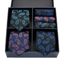Gift box packing Silk Ties For Men Novelty Hanky  Set 3 Styles  Men&
