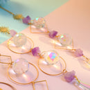 Prism Suncatcher,Hanging Window Crystals,Rainbow Light Catcher,Crystal Sun 50mm Catcher,Summer Gift,Octagon Beads