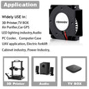 2PCS 40mm 3D Printer Fan 12V 24V 5V 4010 Blower Printer Cooling Accessories DC Turbo Blower Fan Radial Fans 40x40