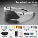 ROCKBROS Polarized Sports Glasses Men Sunglasses Road Cycling Glasses Mountain Bike Glasses Goggles Eyewear 5 Lens MTB Glasses