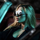 2021 New Fashion Oversized Square Sunglasses Men Retro Gradient Trendy Driving Brand Design Sun Glasses Wholesale Dropship UV400