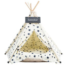 The Nomad's Nook | Portable Teepee Pet Retreat for Cats & Small Dogs