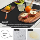 Silicone Mat Countertop Protector Mega Size Multipurpose Non-skid 60cm Table Pad Kitchen Stove Induction Anti Static Placemats