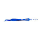 VETUS Professional Makeup Eyelash Tweezers For Volume Eyelash Extension Blue Eyebrow Tweezers Excellent Closure Beauty Tool