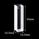 2 PCS quartz cuvette cells with lid 10mm path length JGS1  for spectrophotometer  lab
