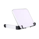 Foldable Reading Book Holder Bookcase Stand for Cookbook PC 360 Degree Adjustable Support Desk Organizer