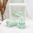 3D Human Body Art Home Decorate Plump Women Shapes For Handmade Soaps Making Resin Mould DIY Yoga Soy Wax Candle Silicone Mold