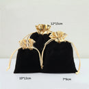 Fashion Flannel Bags Of Gift Packing Black Velvet Bag Jewelry Bags Jewelry Box Drawstring Pouch Party and Wedding Gift Package