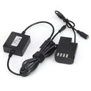 DMW-BLF19E Dummy Battery DMW DCC12 Coupler + Accumulators  USB Adapter for Panasonic Lumix Dmc-DMC-GH3 DMC-GH4 GH5 GH4 GH5s G9