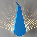 Bedside light wall lamp modern Simplicity peacock Lamps bedroom living room aisle corridor hotel wall light AC220V