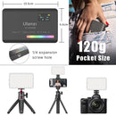 Ulanzi VL120 RGB 柔光罩补光灯 2500-9000K CRI 95+ 3100mAh 摄影灯 摄像灯 手机补光灯