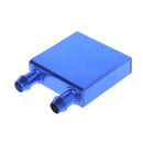 OPEN-SMART Aluminum Alloy Water Cooling Block 40 80 120 160mm For PC Lap CPU Liquid Cooler Silver System Heat Sink