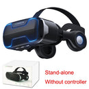 G02ED VR shinecon 8.0 标准版和耳机版虚拟现实3D VR眼镜头盔 可选配手柄