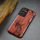 适用于三星 Galaxy S21 Ultra 手机壳 Boogic 原木手机壳 S21 S21+ 木质手机壳 适用于三星 S21 Ultra