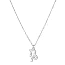 ANDYWEN 925 Sterling Silver Gold 12 Charm Zodiac Pendant Necklace Long Chain Slim Monogram Men Personal Birthday Fine Jewelry