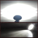 5英寸LED拖拉机椭圆形工作灯汽车灯聚光泛光越野保险杠前照灯，适用于矿用起重机自卸卡车叉车SUV