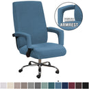 Elastic Office Lift Computer Chair Cover Modern Anti-dirty Boss Gamer Rotating Armchair Seat Case Thickened Armrest Slipcover