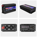 4000W 3000W 2600W 2000W 1600W 1000W Pure Sine Wave Inverter DC 12V To AC 220V 60Hz Power Car Inverter With LED Display Converter