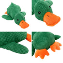 HOOPET Dog Sleeping Toy Duck Chew Sounding Toy for Small Medium Large Dogs Outdoor Interactive Pet Training Toy Dog Accessories