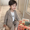 Kid Boys Spring and Autumn Suit Boys Baby suit Clothes 2023 new Children's Clothing Casual Tops + pants 2 piece set Formal wear