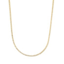ANDYWEN 925 Sterling Silver Gold Clear CZ Zircon Chain Choker Necklace 2021 Rock Punk Fashion Jewelry Wedding Full Crystal Luxu