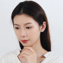 New Arrivals Cute Rainbow Hearts Jewelry For Women Girl Enamel Tiny 925 Sterling Silver Fashion Fine Stud Earrings Bijoux