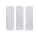 Cake Decorating Comb Cake Scraper Smoother Cream Decorating Pastry Icing Comb Fondant Spatulas Baking Pastry Tools