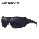 MERRYS DESIGN 男士偏光户外运动太阳镜 驾驶护目镜 UV400 防护 S9021