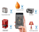 Szaoju Wifi Wireless Remote Switch Tuya Smart Life Home APP + RF 433Mhz Relay Timer Module Wall Lamp Switch AC110V- 220V