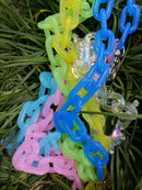 FishSheep Fashion Neon Color Acrylic Chain Necklace For Men Women Harajuku Punk Resin Big Choker Necklace 2020 Fashion Jewelry