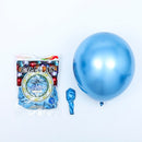 85pcs Blue White Silver Metal Balloon Garland Arch Baloon Wedding Event Party Balon Baby Shower Birthday Party Decor Kids Adult