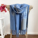 New 2022 Luxury Cashmere Scarf Winter Women Pashmina Shawls Warm Blanket Wraps Female Foulard Bandana Brand Thick Scarves Hijab