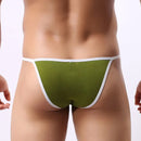 Sexy Men Briefs Underwear Soft Breathable Modal Male Panties U Convex Crotch Underpants Gay Men Underwear Bikini Brief Jockstrap