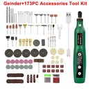 NEWACALOX USB Charging Variable Speed Mini Grinder Machine Rotary Tools Kit Grinder Set with 126pcs Engraving Accessories Kit