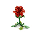 Valentine's Day Alloy Enamel Stereoscopic Rose Flower Jewelry Gift Box Necklace Rings Earrings Gifts Boxes Pack Carrying Cases